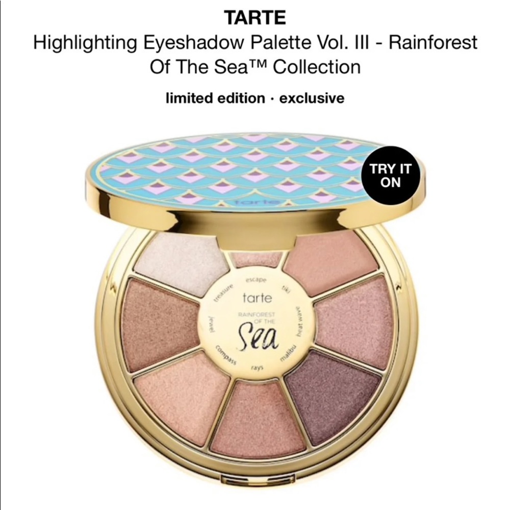 Tarte eyeshadow pallet